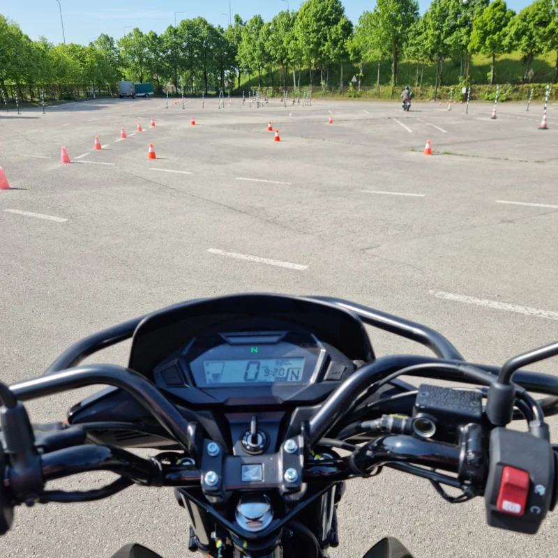 Aikštelė ant motociklo